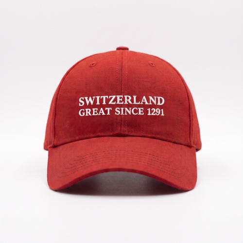Casquette Switzerland – Great Since 1291 | Brodée – Édition limitée