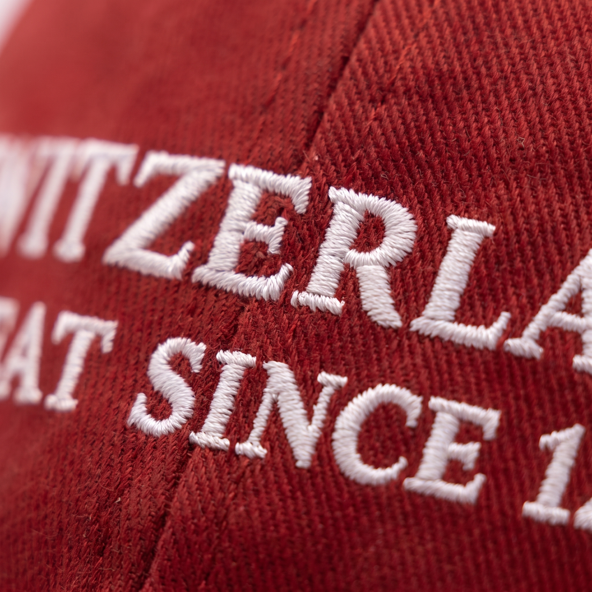 Casquette Switzerland – Great Since 1291 | Brodée – Édition limitée